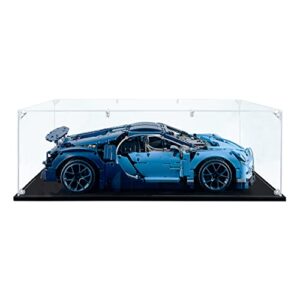 SONGLECTION Acrylic Display Case Compatible for Lego Bugatti Chiron #42083, Dustproof Display Case (Case Only) (Lego Sets are NOT Included)