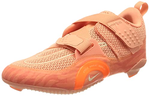 Nike Women's SuperRep Cycle 2 Next Nature Cycling Shoe (Crimson Bliss/Total Orange/Pearl White, us_Footwear_Size_System, Adult, Women, Numeric, Medium, Numeric_7)