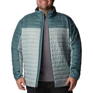 Columbia Men's Silver Falls Jacket, Niagara/Metal, X-Large