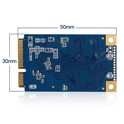 ROGOB 256GB mSATA SSD SATA III 6Gb/s Small Form Internal Solid State Drive Mini Hard Disk for Ultrabook Desktop PC Laptop (30 x 50mm)