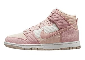 nike womens wmns dunk high next nature dn9909 200 toasty - pink oxford - size 7.5w