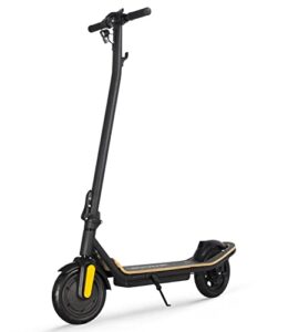 leqismart electric scooter adults, 350w motor & 15.5mph, 8.5" pneumatic tires, 12-17 miles range e with 270wh battery, foldable commuting for adults