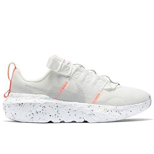 Nike Women's Crater Impact Summit White/Grey Fog-Platinum Tint (CW2386 100) - 10