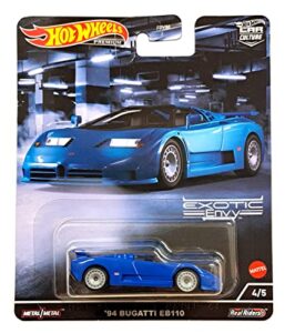 hot wheels car culture circuit legends 1994 bugatti eb110, hcj89