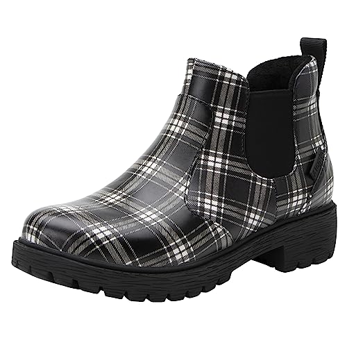 Alegria Rowen - All-Day Comfort, Arch Support, and Stylish Women's Boot for Endless Support Plaid 8-8.5 M US