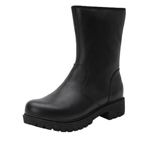 alegria chalet - all-day comfort, arch support, and stylish women's boot for endless support upgrade 8-8.5 m us