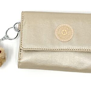 Kipling Pixi Medium Organizer Wallet Starry Gold Metallic