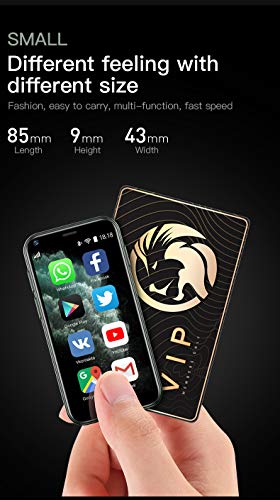 Truely Super Mini Smartphone, SOYES XS11 Unlocked, 3G WCDMA Android Mobile Phone 2.5 Touch Screen 1GB RAM 8GB ROM Dual SIM