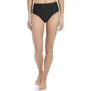 calvin klein women's standard classic mid rise bottom with tummy control, new black