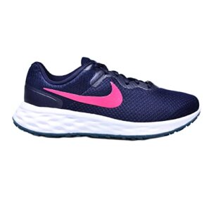 Nike Revolution 6 Next Nature Women's Shoes, Navy/Pink/Green/White, 5.5 UK (8 US)