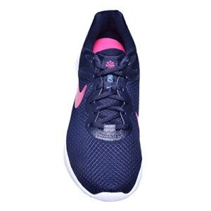 Nike Revolution 6 Next Nature Women's Shoes, Navy/Pink/Green/White, 5.5 UK (8 US)