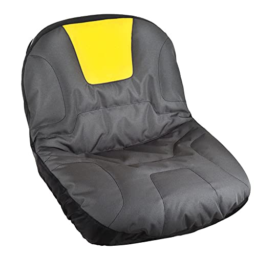 Riding Mower Seat Cover Compatible with Husqvarna,Cub Cadet,John Deere,Craftsman,Kubota, Lawn Tractor Seat Cover,Medium