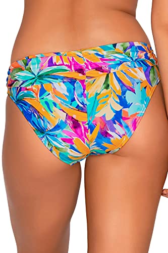 Sunsets Unforgettable Bottom Women's Swimsuit Bikini Bottom, Alegria, Small