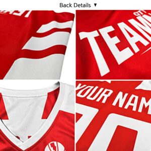 Custom Men Boy Reversibe Basketball Jersey 90s Hip Hop Athletic Shirts Personalized Printed Name Number