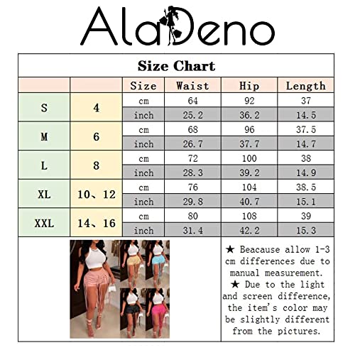 Aladeno Women PU Faux Leather Bandage Short Trousers Low Waist Skinny Latex Leggings Lace Up Shorts Clubwear Rose red XXL