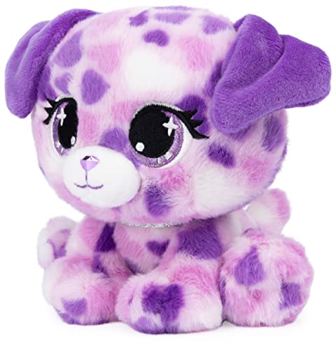 GUND P.Lushes Pets Gem Stars Collection, Callie La’Pooch Puppy Stuffed Animal, Purple/Pink, 6”