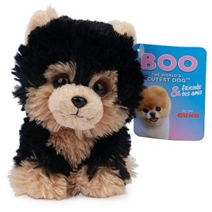 GUND Boo, The World’s Cutest Dog, Boo & Friends Collection Yorkie Puppy, Stuffed Animal for Ages 1 and Up, 5”