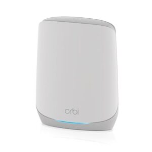 netgear orbi whole home tri-band mesh wifi 6 add-on satellite (rbs760) – works with your orbi wifi 6 system - adds coverage up to 2,500 sq. ft. - ax5400 up to 5.4gbps
