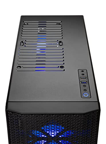 Skytech Blaze 3.0 Gaming PC Desktop – Intel Core i5 12400F 2.5 GHz, NVIDIA RTX 3060, 500GB NVME SSD, 16GB DDR4 RAM 3200, 600W Gold PSU, 11AC Wi-Fi, Windows 11 Home 64-bit,Black