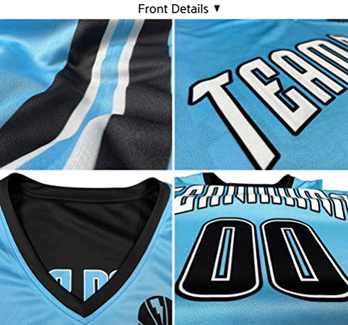 Custom Men Youth Reversible Basketball Jersey Athletic Performance Shirts Personalized Team Name Number