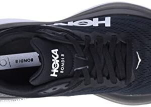 Hoka ONE ONE Women's Running Shoes, Black, 8 US