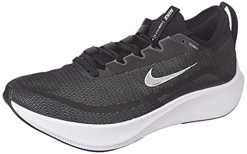 Nike Women's Zoom Fly 4 Running Shoe, Black/White-off Noir, 8