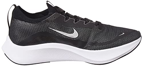 Nike Women's Zoom Fly 4 Running Shoe, Black/White-off Noir, 8