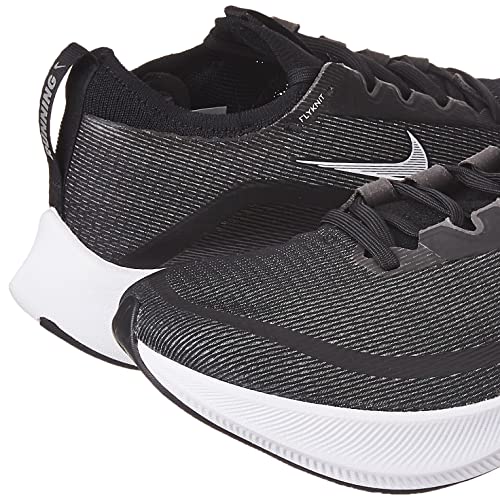 Nike Women's Zoom Fly 4 Running Shoe, Black/White-off Noir, 8