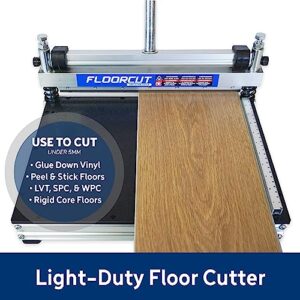 FLOORCUT 13" Vinyl Floor Cutter Light-Duty, Cuts up to 5mm Vinyl Plank such as LVT, SPC, & WPC (NOT FOR LAMINATE OR HARDWOOD FLOORS)