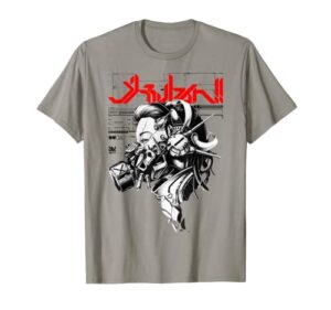 vaporwave cyberpunk cyborg girl japan samurai aesthetic t-shirt