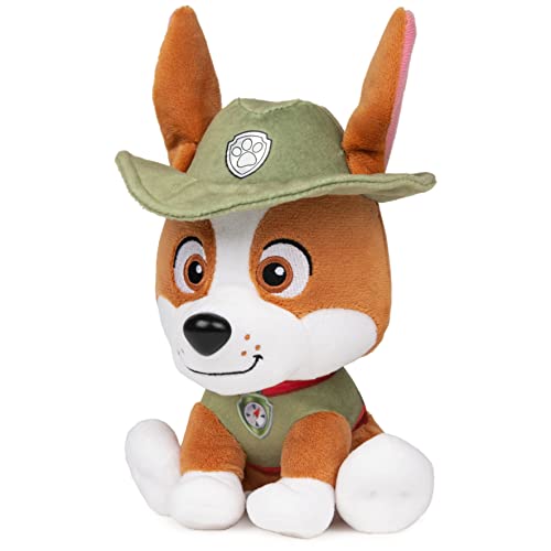 GUND PAW Patrol Tracker Plush, Official Toy from The Hit Cartoon, Stuffed Animal for Ages 1 and Up, 6”