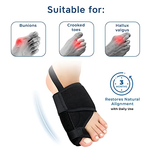 ZenHealth Bunion Corrector for Women & Men (4 Pack) - Bunion Correction Big Toe Brace Bunion Corrector Men, Bunion Splint Women Toe Corrector, Bunyon Fix Hallux Valgus Corrector Toe Straightener Bunyan Correct