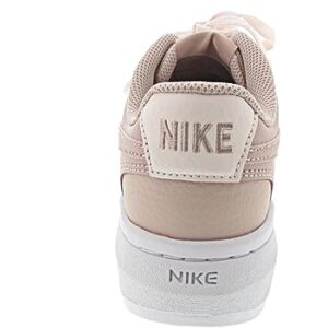 Nike Court Vision Alta Leather Women's Trainers Shoes, Pink Oxford/Pink Oxford-White, 7 M US