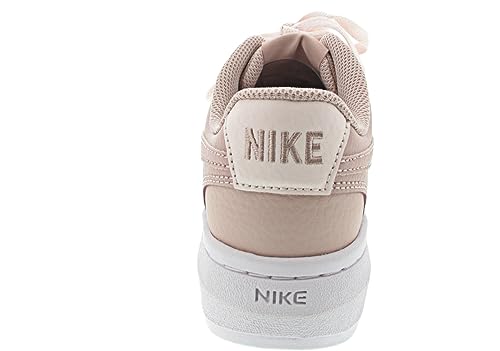 Nike Court Vision Alta Leather Women's Trainers Shoes, Pink Oxford/Pink Oxford-White, 7 M US