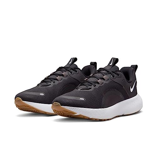 Nike Women's React Escape RN 2 Running Trainers, Black/White-Dk Smokey Grey-Sail, 12 M US