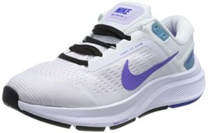 nike women's zoom structure 24 trainers (white/barely grape/cerulean/psychic purple, us_footwear_size_system, adult, women, numeric, medium, numeric_9_point_5)