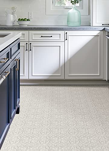 FloorPops Estate Peel & Stick Floor Tiles, Gray