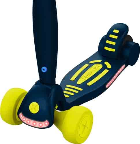 Hover-1 My First Scooter | (5+ Years Old) 5MPH Top Speed, 1.8 Mile Range, 80W Motor, 80lbs Max Weight, Foot Brake, Ideal Training Scooter for Children, Cert. & Tested, Navy