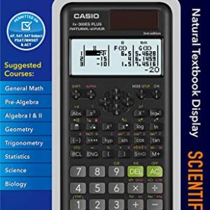 Casio fx-9750GIII Black Graphing Calculator & fx-300ESPLUS2 2nd Edition, Standard Scientific Calculator, Black