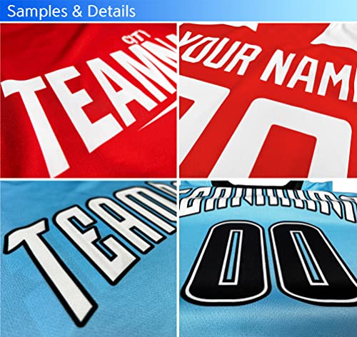 Personalized Your Own Basketball Jersey Sports Shirt Printed Custom Team Name Number Logo for Men Youth