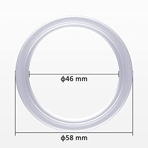 YISH Silicone Group Head Gasket Compatible with De'longhi EC 820/850/860, DEDICA EC680/EC685 & Smeg ECF01