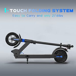 EVERCROSS Electric Scooter-8 inch Tires, Adult Folding Electric Scooter, Max Speed 15MPH, 12-15 Miles Rang, Adult Electric Scooter, with 3 Speed Modes and Dual Braking for Adults and Teenagers