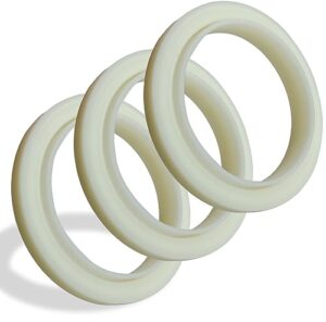 3 pcs 54mm silicone steam ring, breville espresso machine accessories replacement part group head seal gasket for 870/860/840/810/450/500/878/880