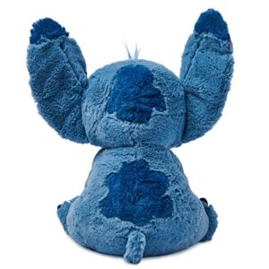 Disney Store Stitch Plush Soft Toy, Medium 15 3/4 inches, Lilo & Stitch, Cuddly Alien Soft Toy with Big Floppy Ears and Fuzzy Texture, Suitable for All Ages Toy Figure