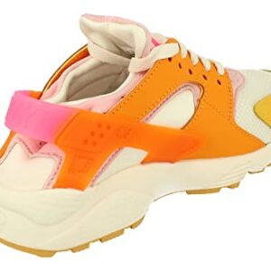 Nike Women's Air Huarache Summit White/Hyper Pink-Solar Flare (DX2674 100) - 7