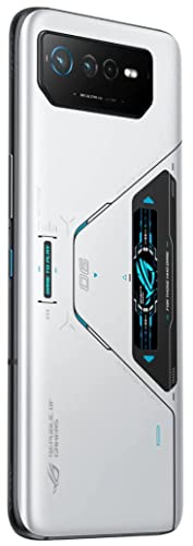 ASUS ROG Phone 6 Pro 5G 512GB 18GB RAM Factory Unlocked (GSM Only | No CDMA - not Compatible with Verizon/Sprint) Global Version - White