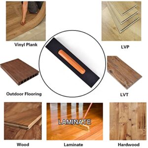 Cavnewt Flooring Tools,Heavy Big 60 oz 15" Flooring Installation Tools,Tapping Block for Boat Home Gym Vinyl Hardwood Laminate Garage Outdoor Rubber Clearance Wood Lvp Bamboo Snap Together Flooring