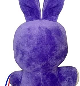 Plush Toy Withered Purple Bunny Fan Made Teddy Bear Bonnie Plush, Game Toy Gift Animal plushie, 11in