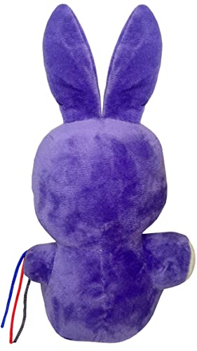 Plush Toy Withered Purple Bunny Fan Made Teddy Bear Bonnie Plush, Game Toy Gift Animal plushie, 11in