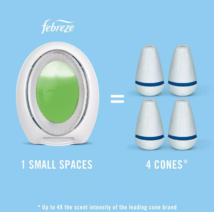 Febreze Small Spaces Air Freshener, 6 Pack, Linen & Sky & Fresh